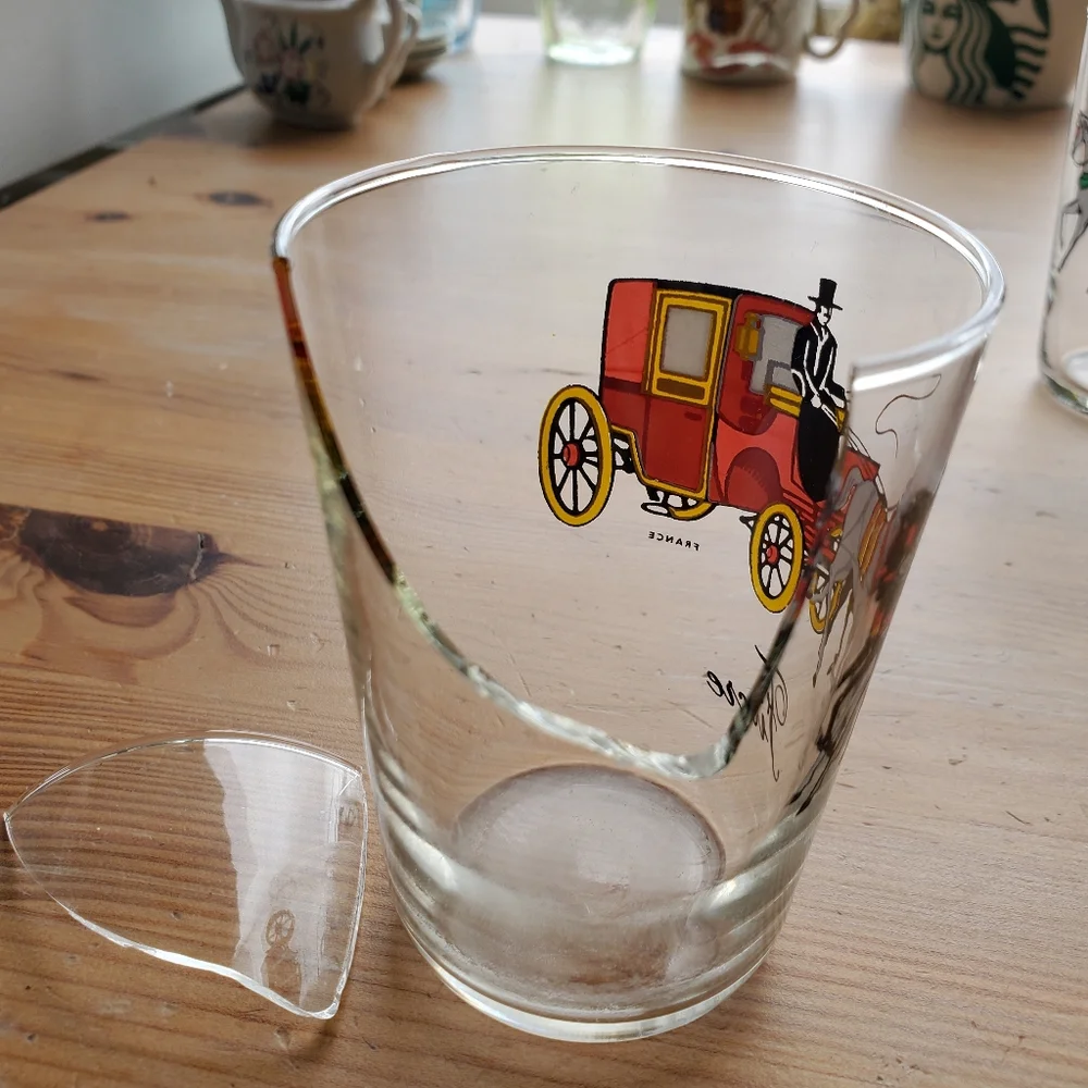 Vintage drinking glasses
